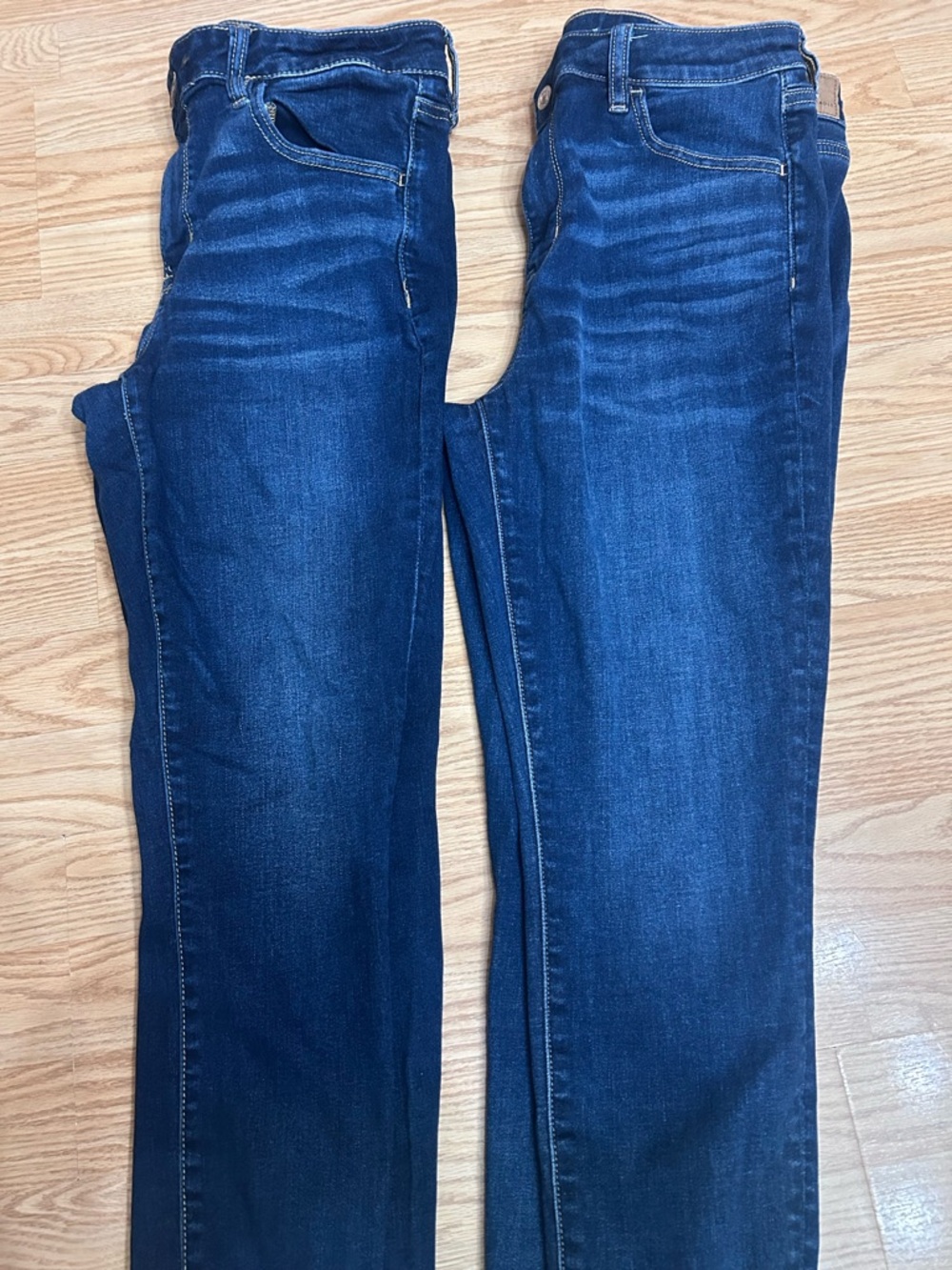 American Eagle Outfitters Dark Blue Stretch Jeggings